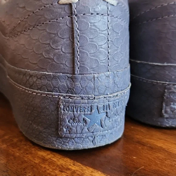 Converse One Star Platform Ox - Carbon - Picture 10 of 11